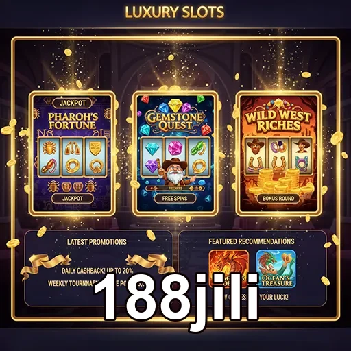 188jili luxury slots promotions
